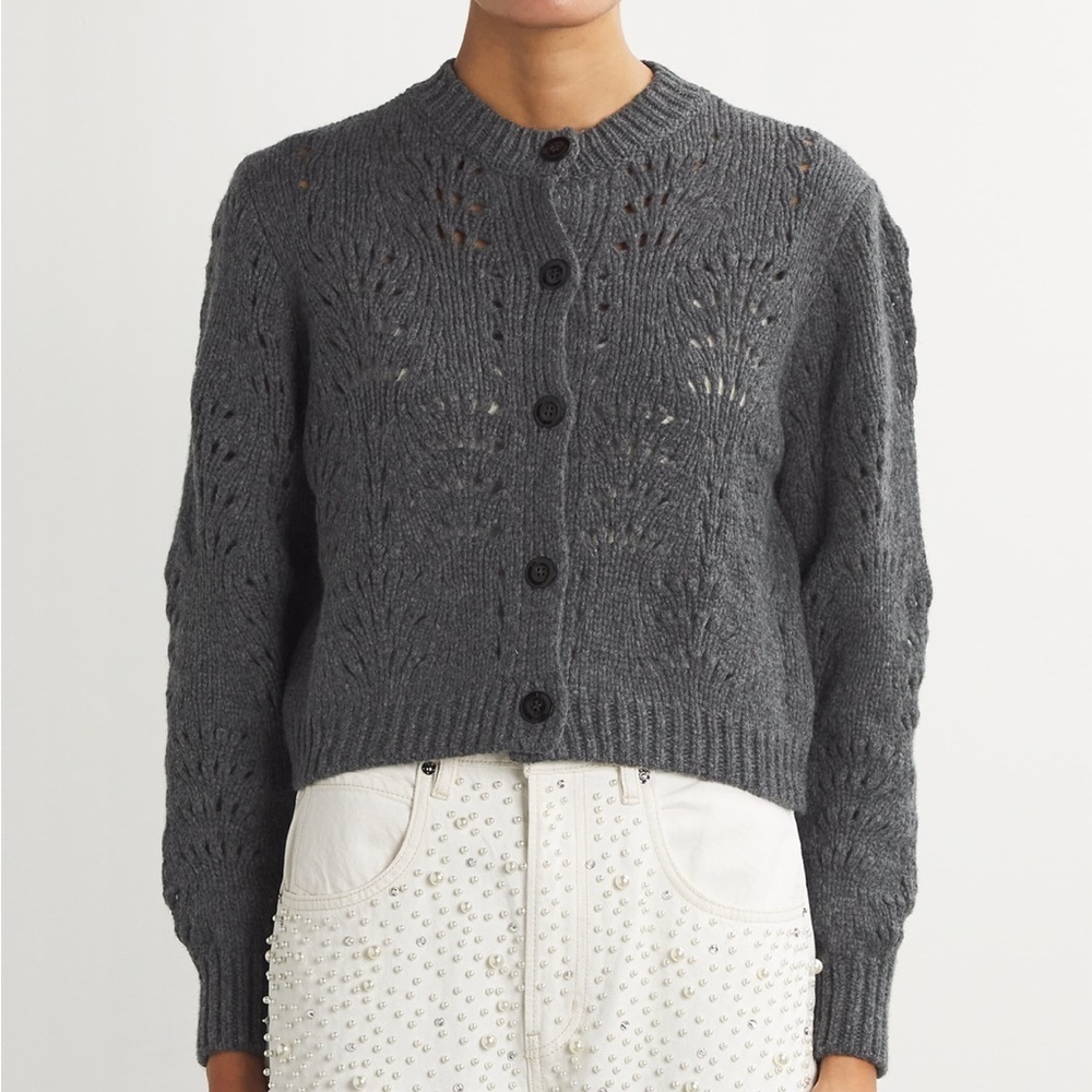 Frame Textured Stitch Cardigan